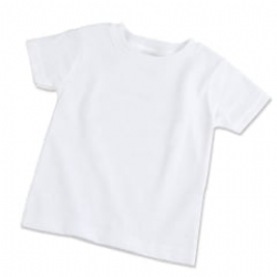 Camiseta Infantil para sublimao -BRANCA -
